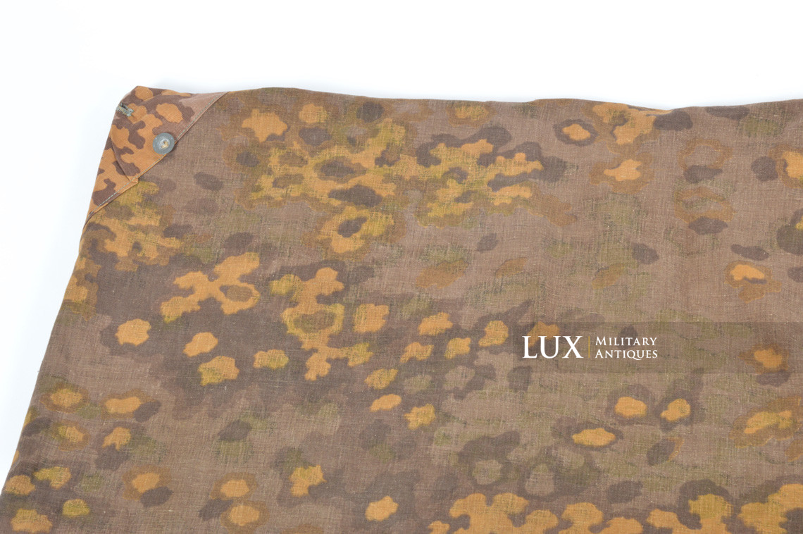 Late-war Waffen-SS camouflage shelter quarter/poncho, « Oakleaf » - photo 31