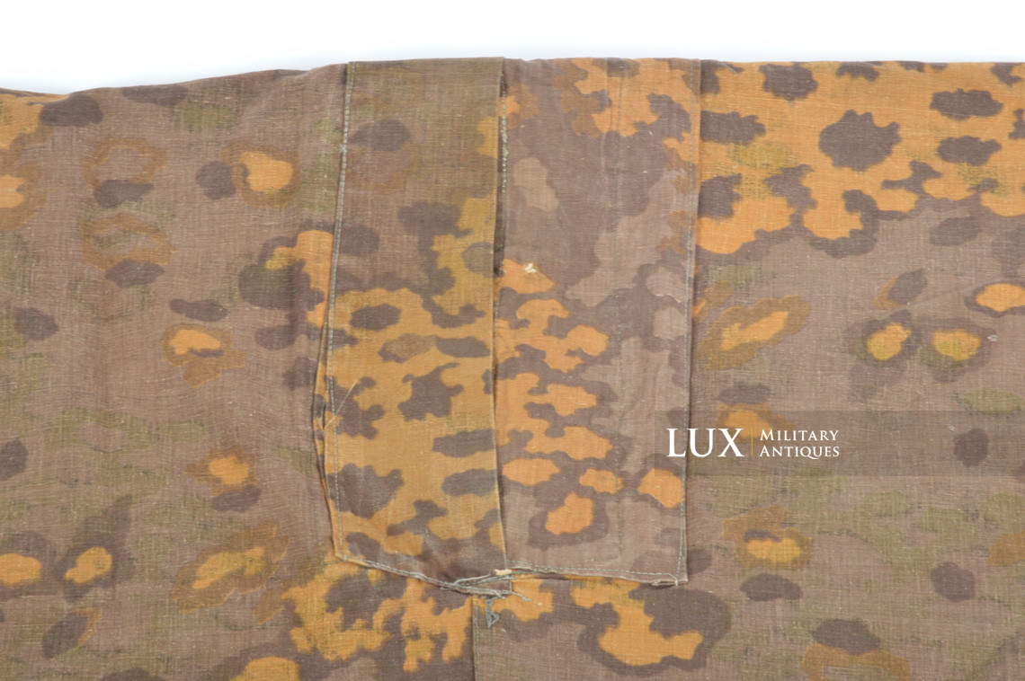Late-war Waffen-SS camouflage shelter quarter/poncho, « Oakleaf » - photo 32
