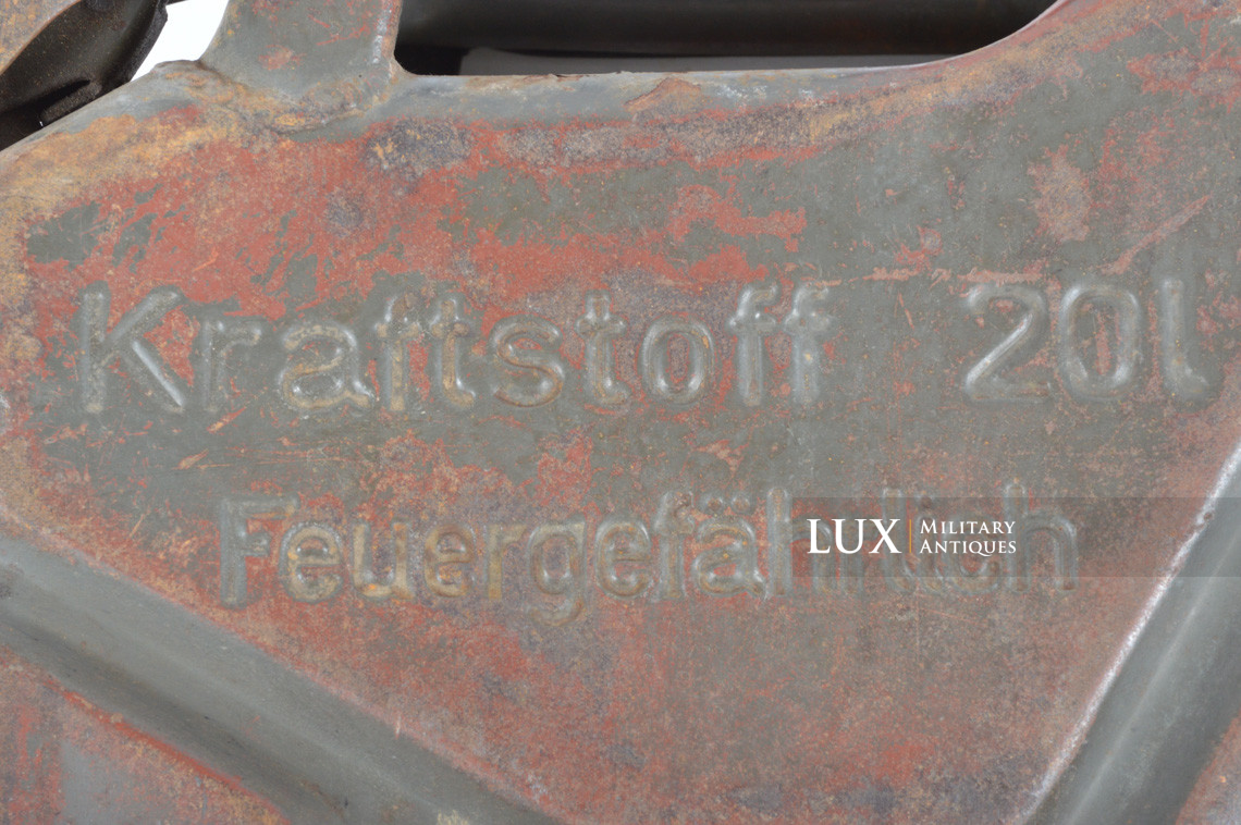 German Waffen-SS issued jerrycan, « SANDRIK » - photo 8
