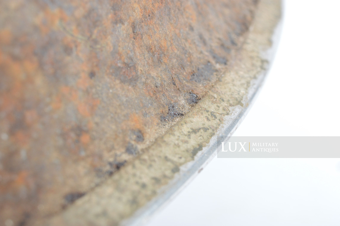 Historical USM1 2nd Lieutenant helmet, 29th Infantry Division, « woodwork find / untouched » - photo 46