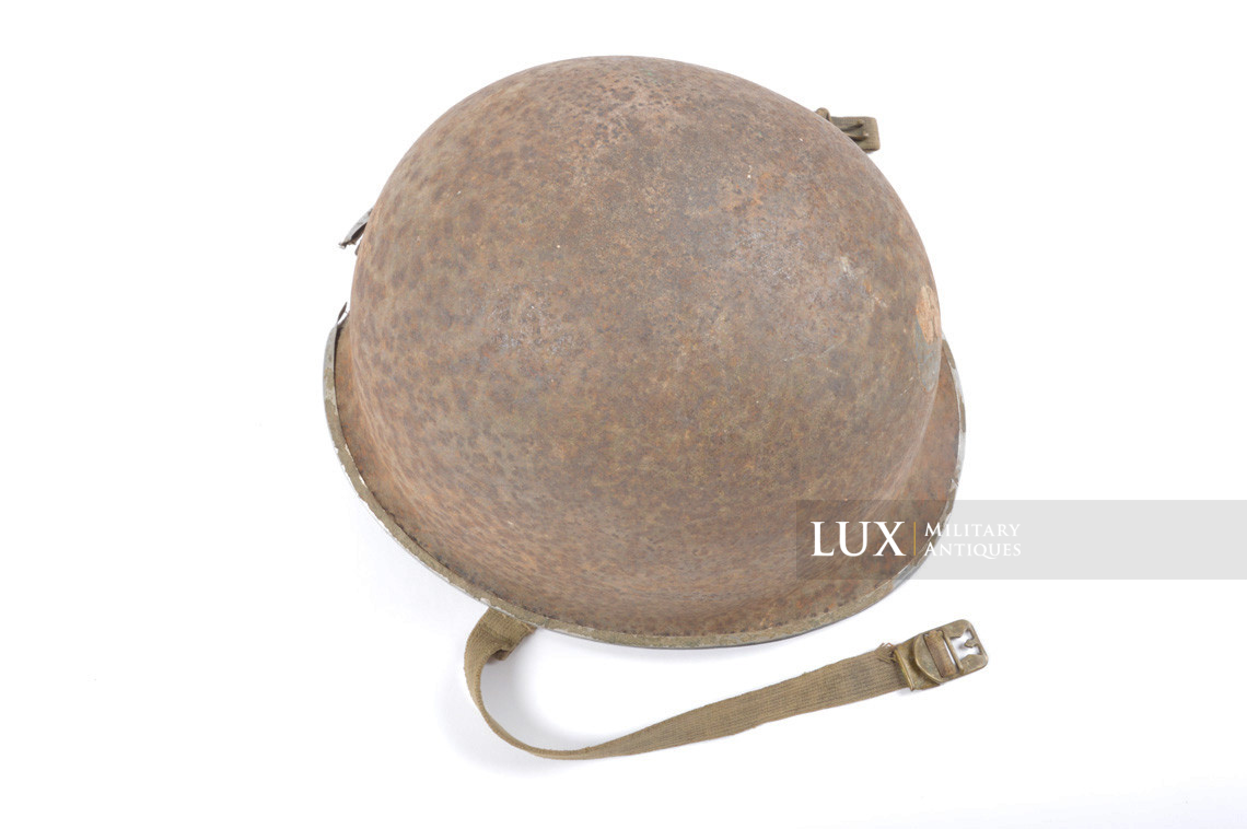 Casque USM1 historique, 2nd Lt., 29th Infantry Division, « Blue and Gray Division » - photo 15