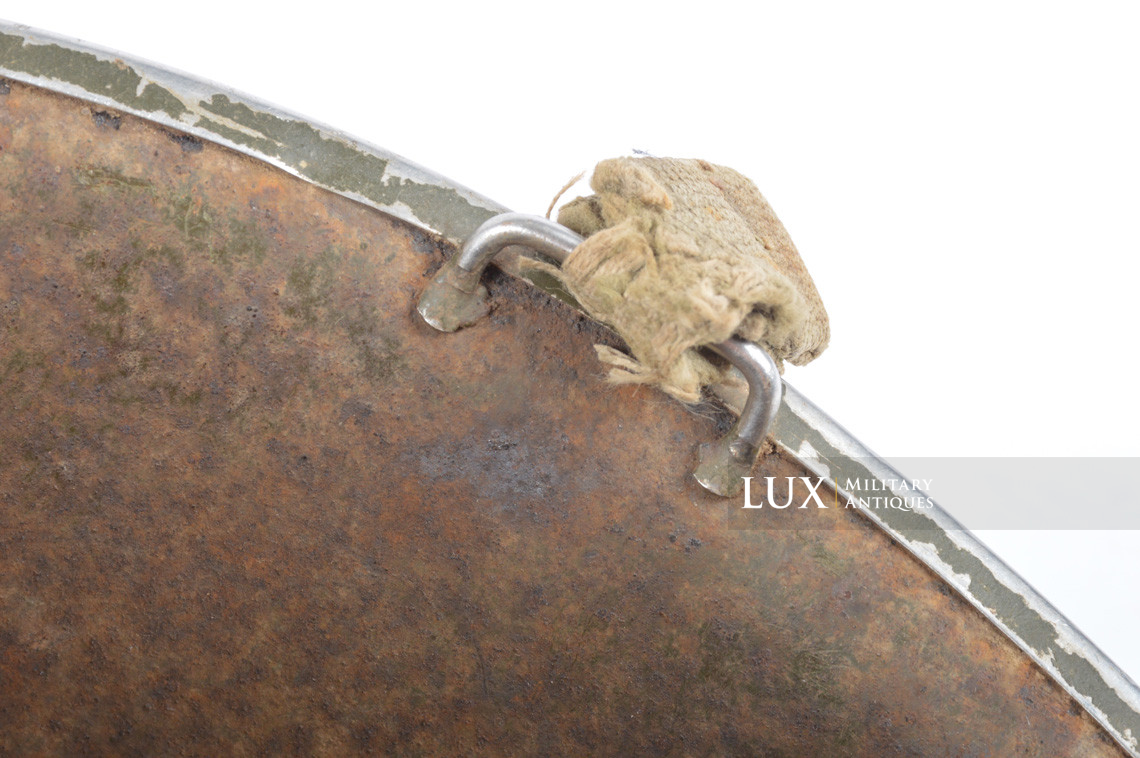Historical USM1 2nd Lieutenant helmet, 29th Infantry Division, « woodwork find / untouched » - photo 52