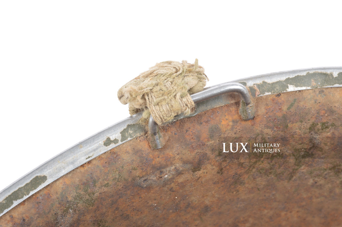 Historical USM1 2nd Lieutenant helmet, 29th Infantry Division, « woodwork find / untouched » - photo 53