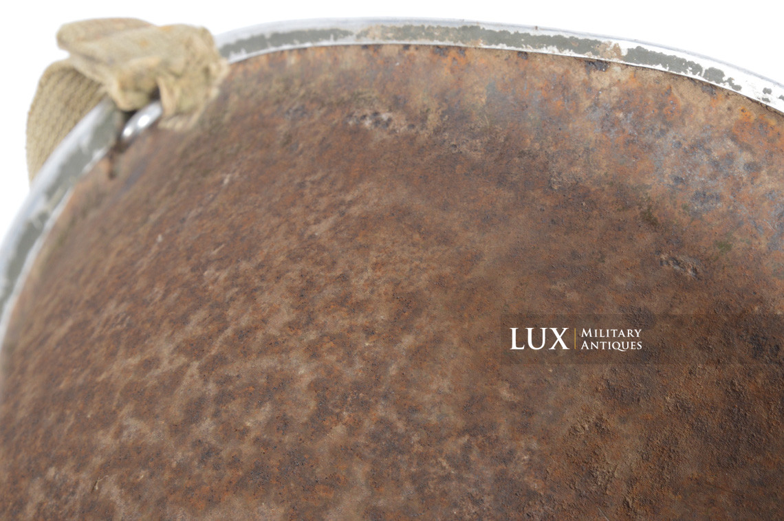 Historical USM1 2nd Lieutenant helmet, 29th Infantry Division, « woodwork find / untouched » - photo 56