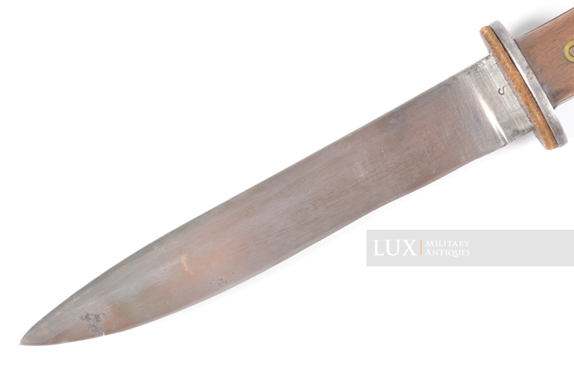 Rare couteau de combat allemand Luftwaffe multi-outils, « S » - photo 13