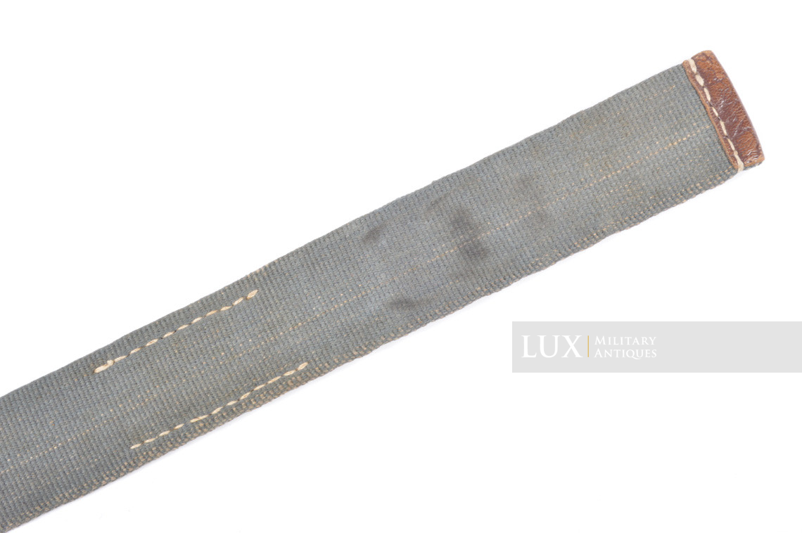 Very rare German late-war web belt, « blue ersatz » - photo 12