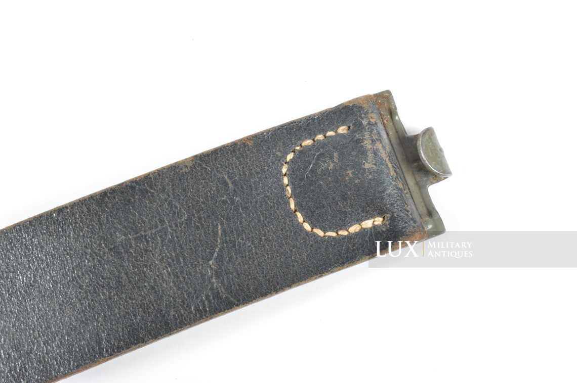 Mid-war Heer / Waffen-SS leather belt - Lux Military Antiques - photo 8