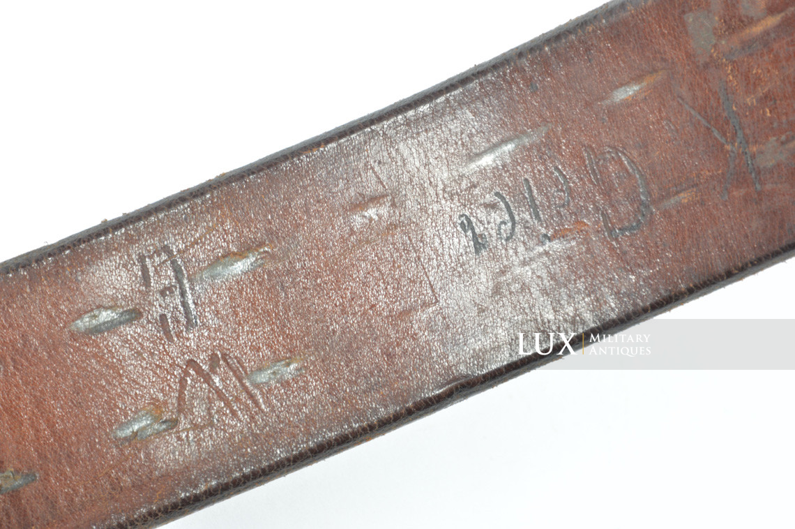 Cuir de ceinturon allemand précoce, « 1937 » - photo 14