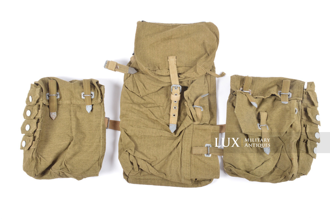 German late-war pioneer combat assault pouch set & backpack, « RBNr » - photo 4