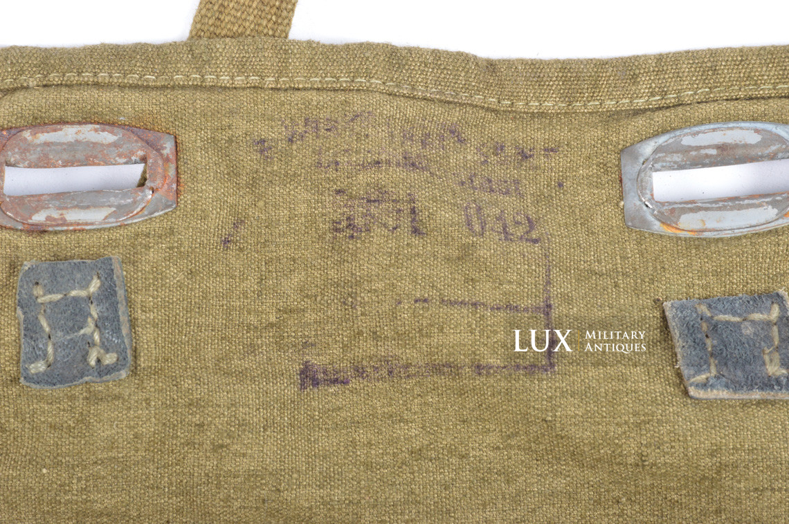 German late-war pioneer combat assault pouch set & backpack, « RBNr » - photo 21