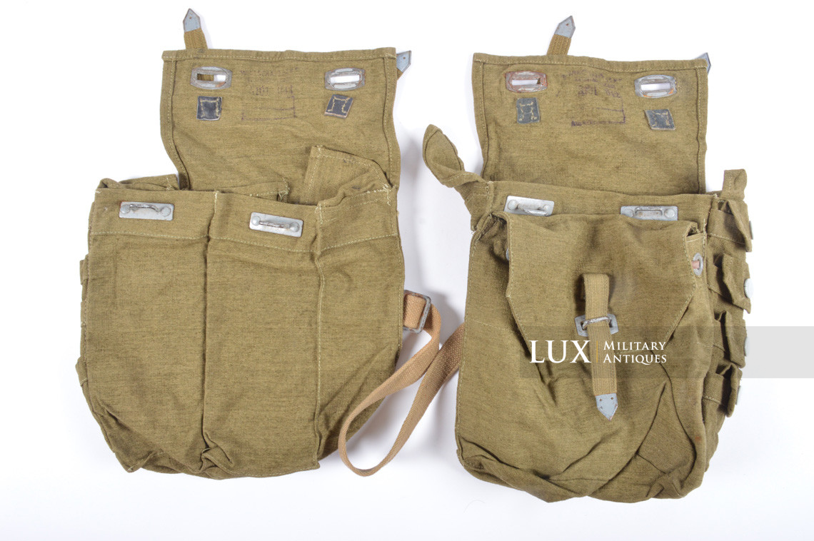 German late-war pioneer combat assault pouch set & backpack, « RBNr » - photo 22
