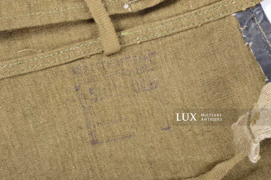 German late-war pioneer combat assault pouch set & backpack, « RBNr » - photo 34