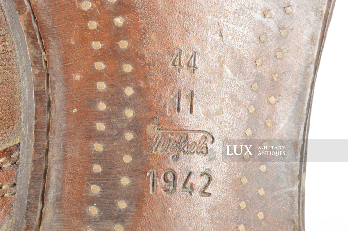 Brodequins des troupes de montage Waffen-SS, « Wefsels » - photo 21