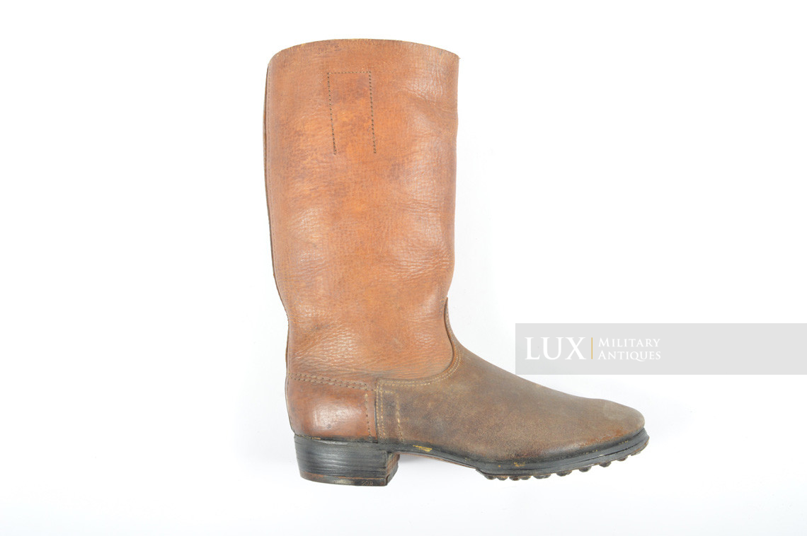 Late-war German issue brown jackboots, « 1944 » - photo 8