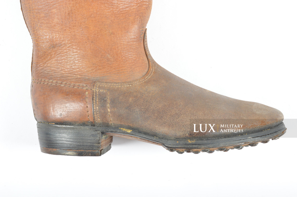 Late-war German issue brown jackboots, « 1944 » - photo 9