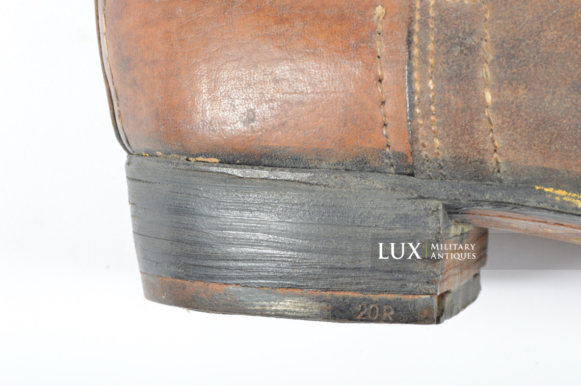 Late-war German issue brown jackboots, « 1944 » - photo 10