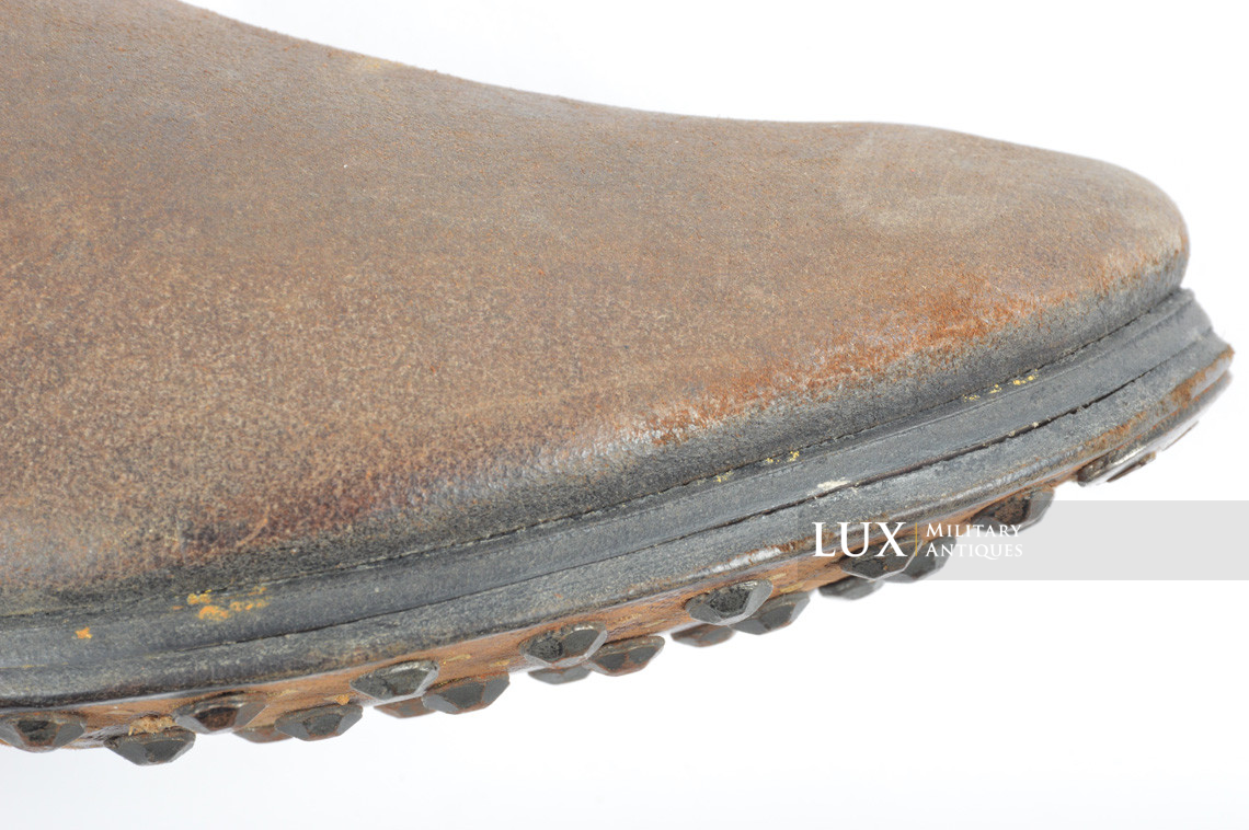 Late-war German issue brown jackboots, « 1944 » - photo 11