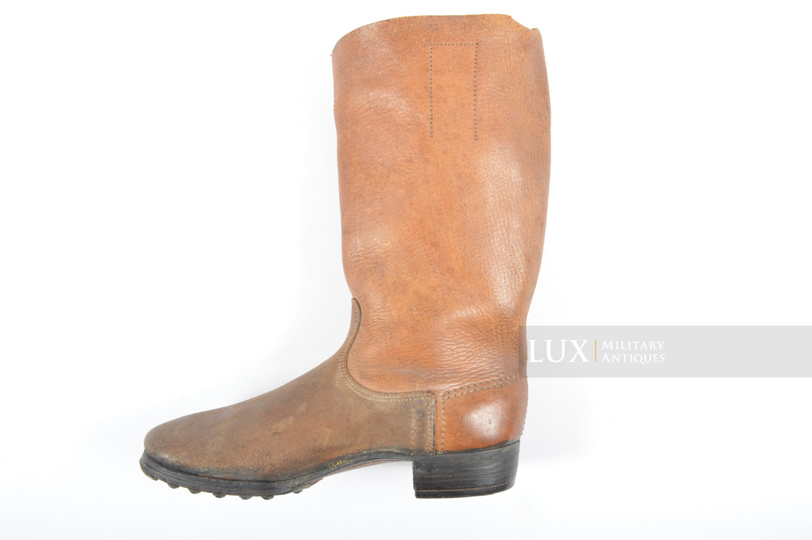Late-war German issue brown jackboots, « 1944 » - photo 12