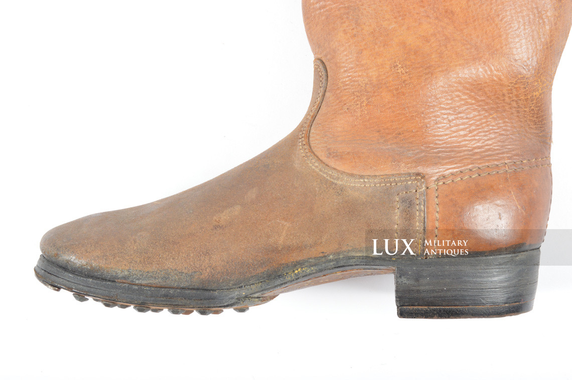 Late-war German issue brown jackboots, « 1944 » - photo 13