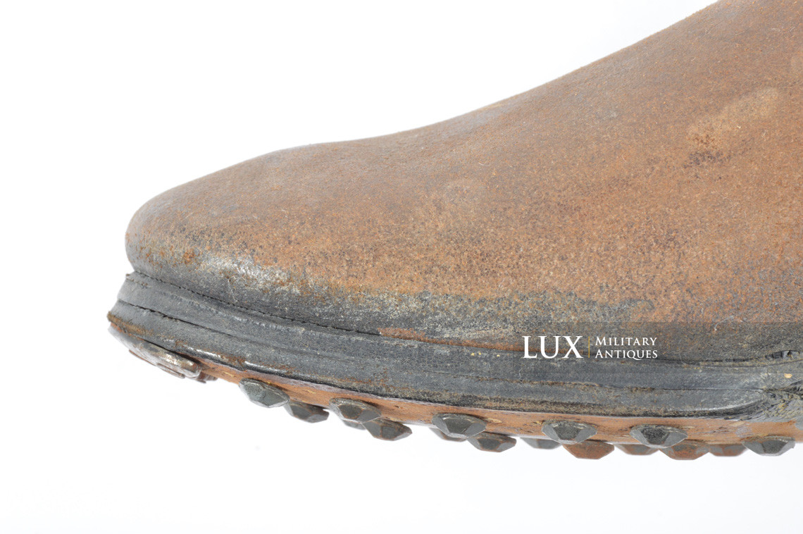 Late-war German issue brown jackboots, « 1944 » - photo 15