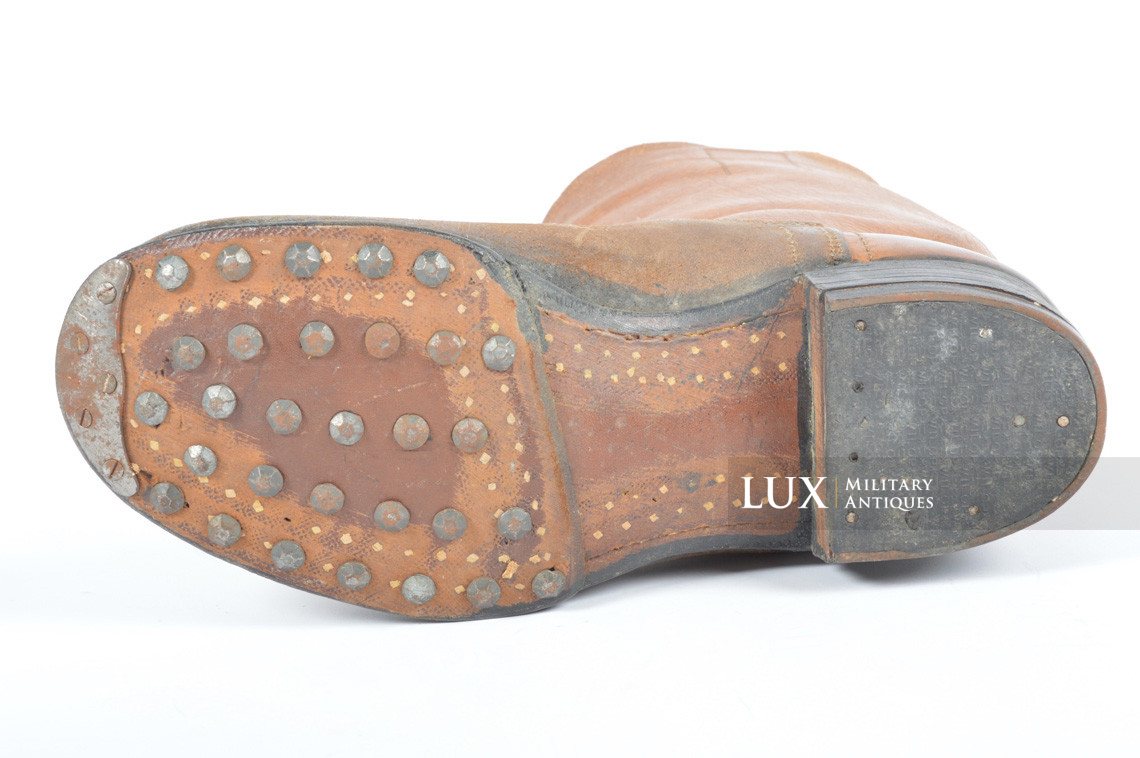 Late-war German issue brown jackboots, « 1944 » - photo 16