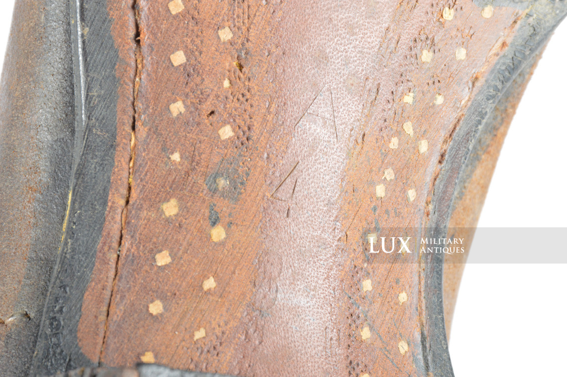 Late-war German issue brown jackboots, « 1944 » - photo 18