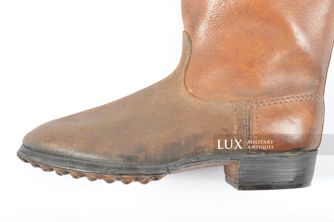 Late-war German issue brown jackboots, « 1944 » - photo 23