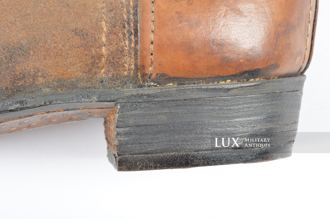 Late-war German issue brown jackboots, « 1944 » - photo 24