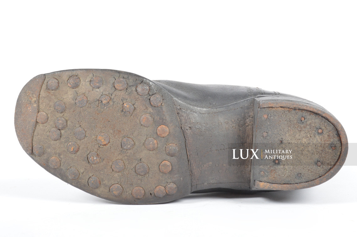 Paire de bottes allemandes précoces de combat, « 1939 » - photo 16