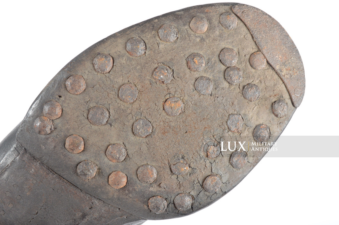 Paire de bottes allemandes précoces de combat, « 1939 » - photo 17