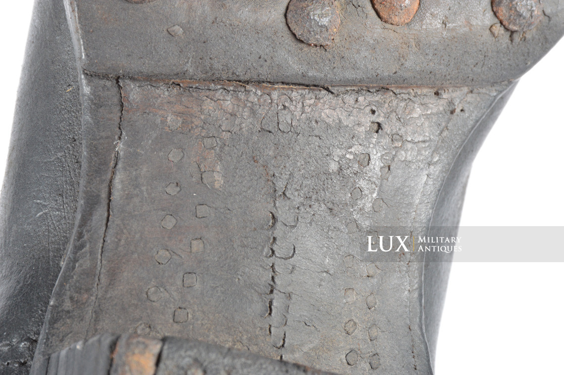 Paire de bottes allemandes précoces de combat, « 1939 » - photo 18