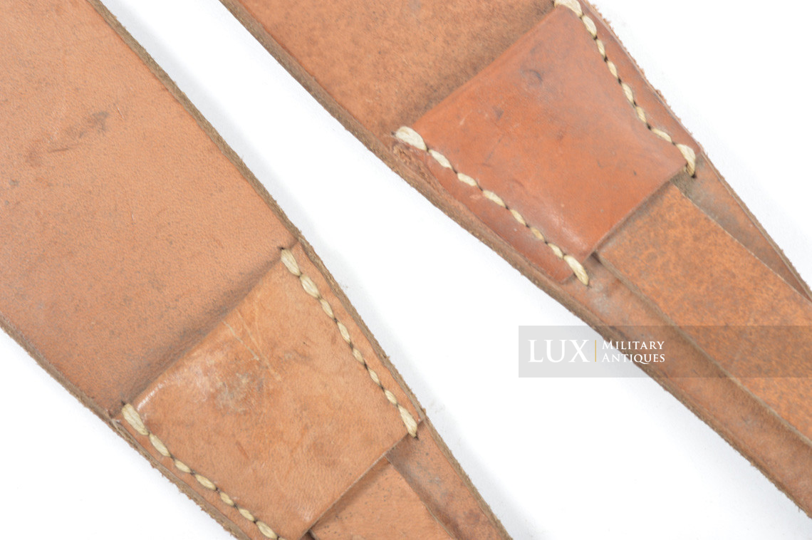 Unissued German tornister strap set, « RBNr » - photo 12