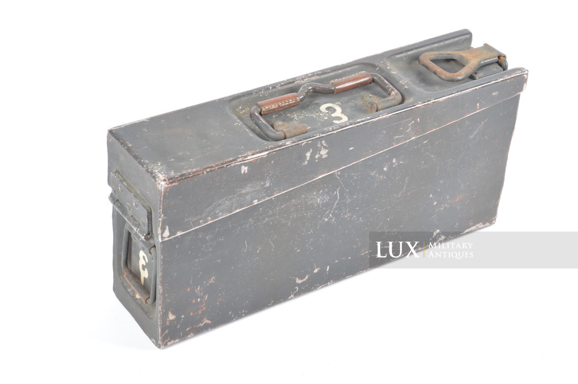 German early camouflage MG34/42 ammunitions case, « 1940 » - photo 4