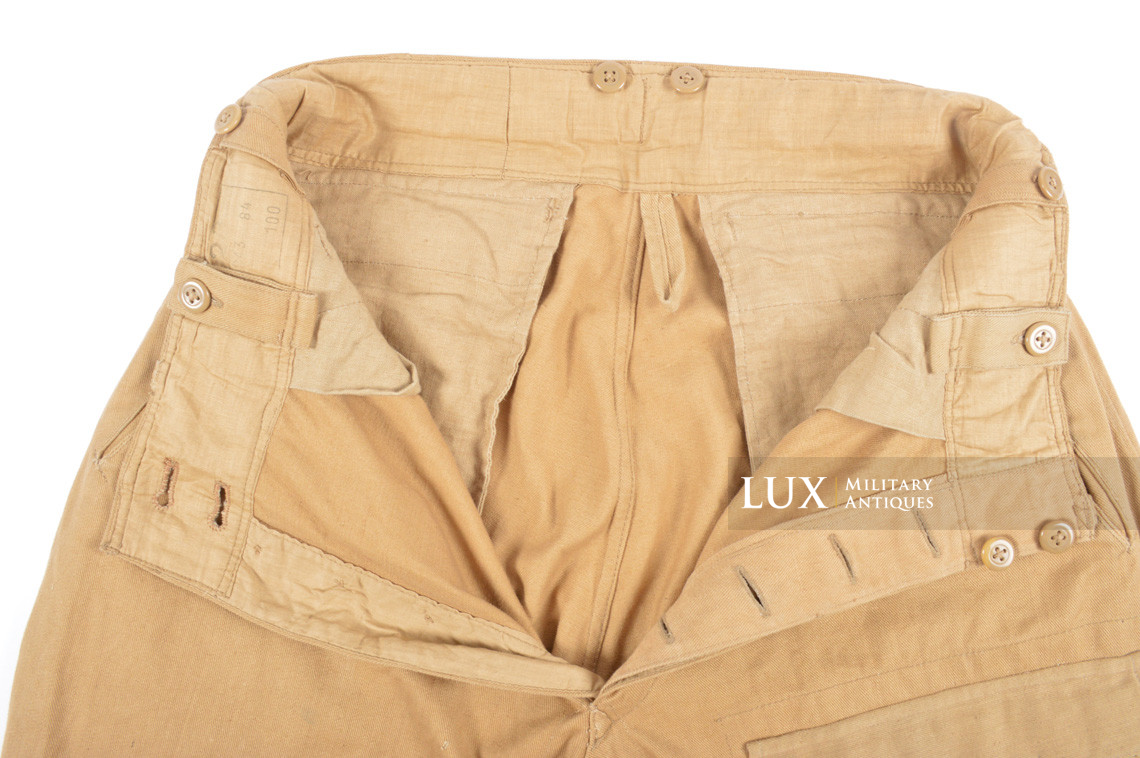 Luftwaffe tropical service trousers, « RAMCKE » - photo 27