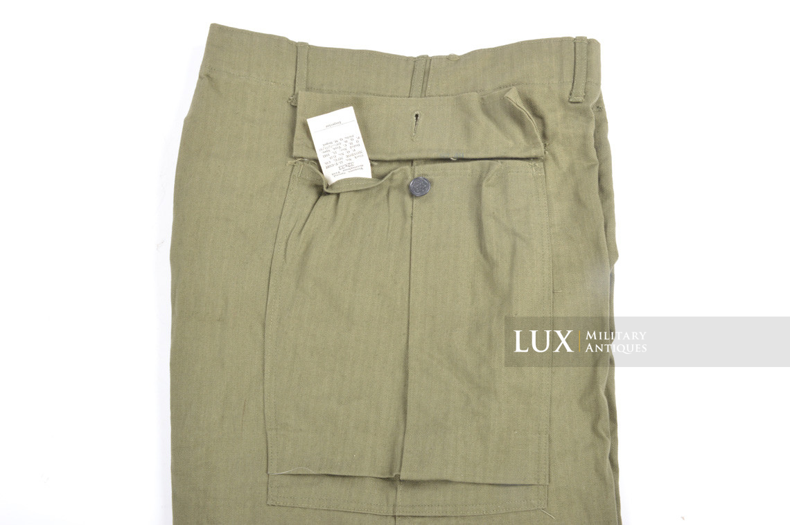 Pantalon US Army HBT, « 32x33 » - Lux Military Antiques - photo 10