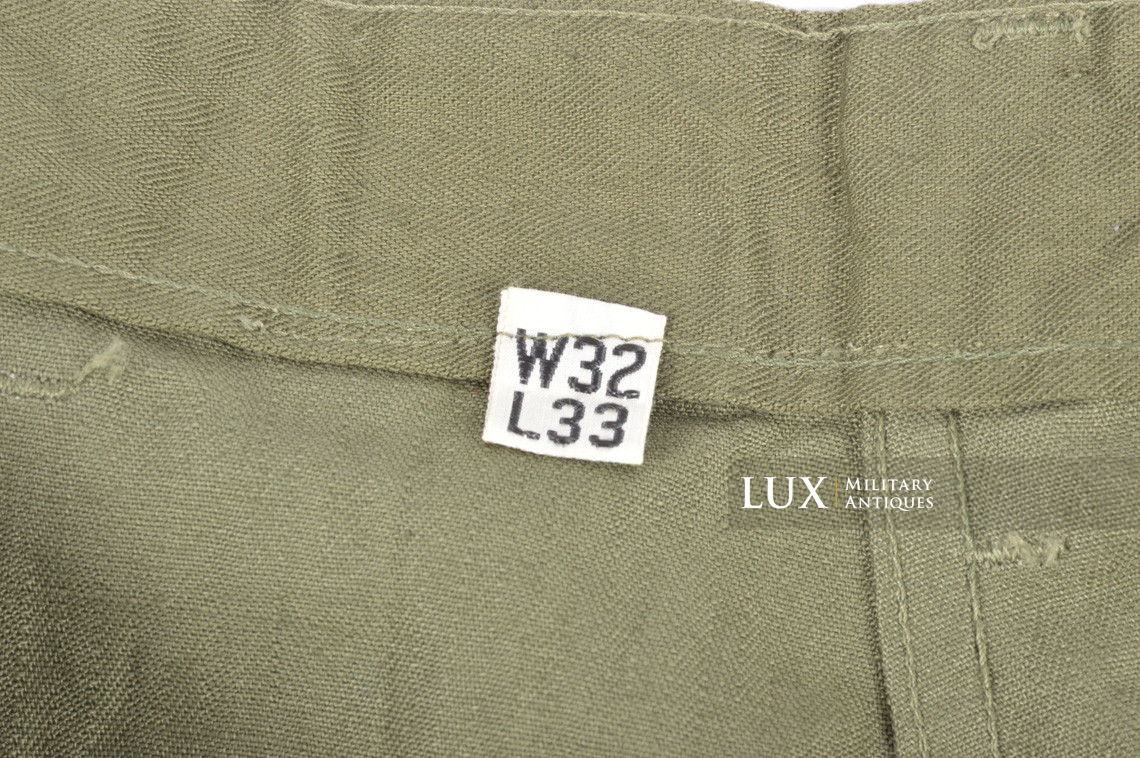 US Army HBT trousers, « 32x33 » - Lux Military Antiques - photo 23