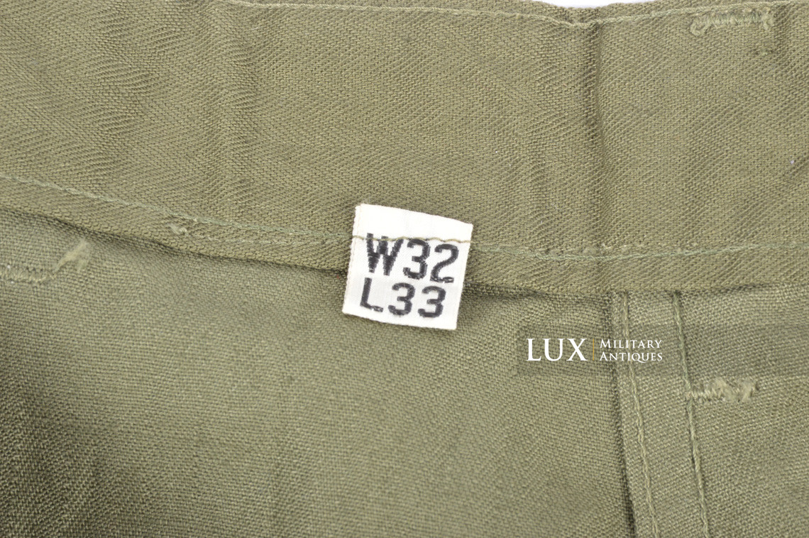 Pantalon US Army HBT, « 32x33 » - Lux Military Antiques - photo 23