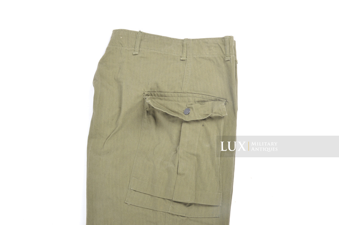 Pantalon US Army HBT, « 32x33 » - Lux Military Antiques - photo 10