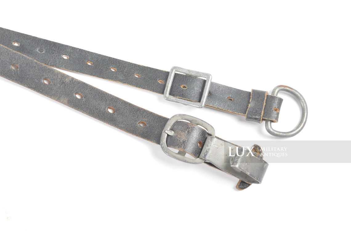 Late-war Heer / Waffen-SS Y-straps, riveted construction, « RBNr. 0/0766/0004 » - photo 13