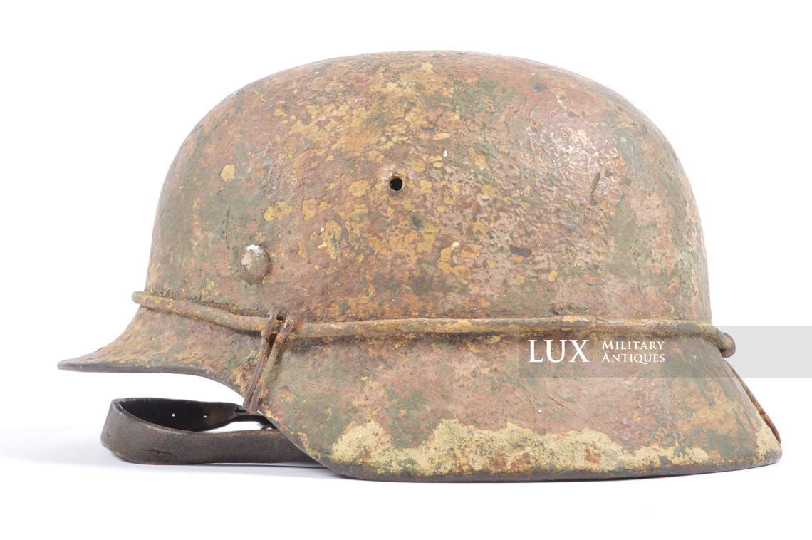 M35 Heer three tones normandy camouflage bailing wire combat helmet - photo 4