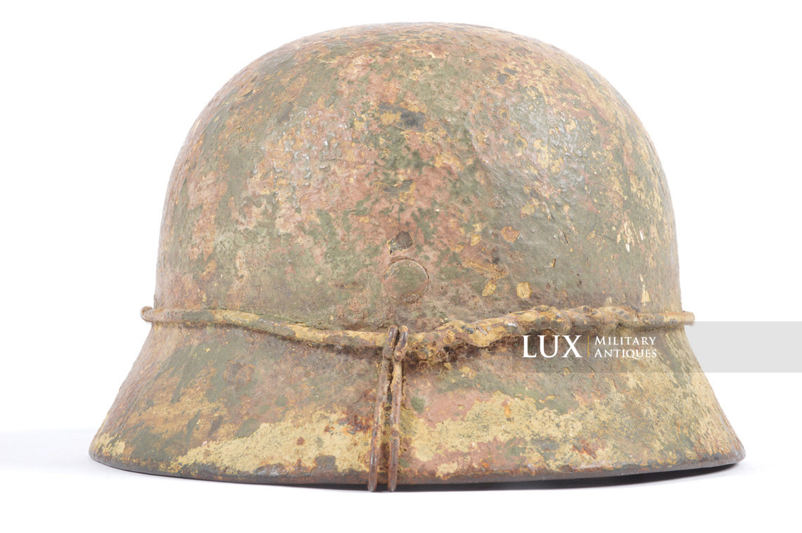 M35 Heer three tones normandy camouflage bailing wire combat helmet - photo 12