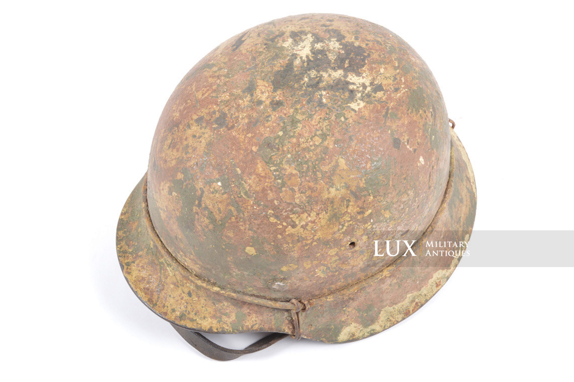 M35 Heer three tones normandy camouflage bailing wire combat helmet - photo 14