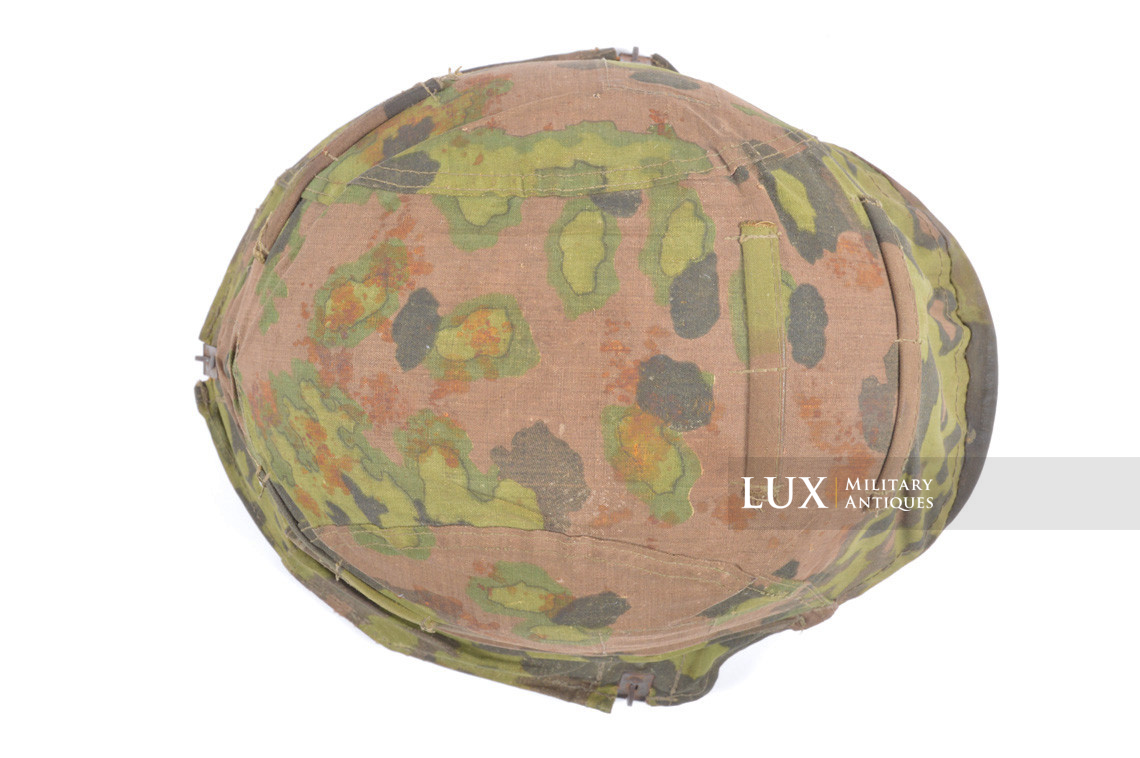 Ensemble casque et couvre casque Waffen-SS fin de guerre, camouflage feuille de chêne - photo 17