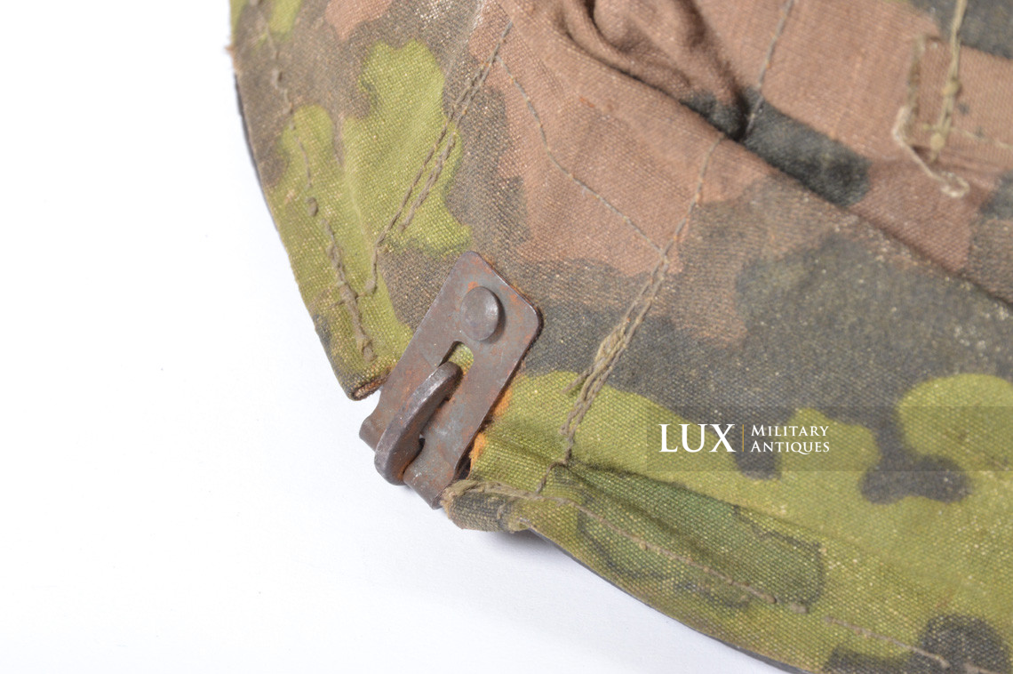 Ensemble casque et couvre casque Waffen-SS fin de guerre, camouflage feuille de chêne - photo 41