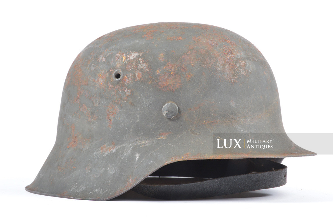 M42 Waffen-SS combat helmet and cover set, « untouched / as-found » - photo 55