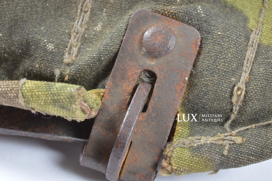 Ensemble casque et couvre casque Waffen-SS fin de guerre, camouflage feuille de chêne - photo 22