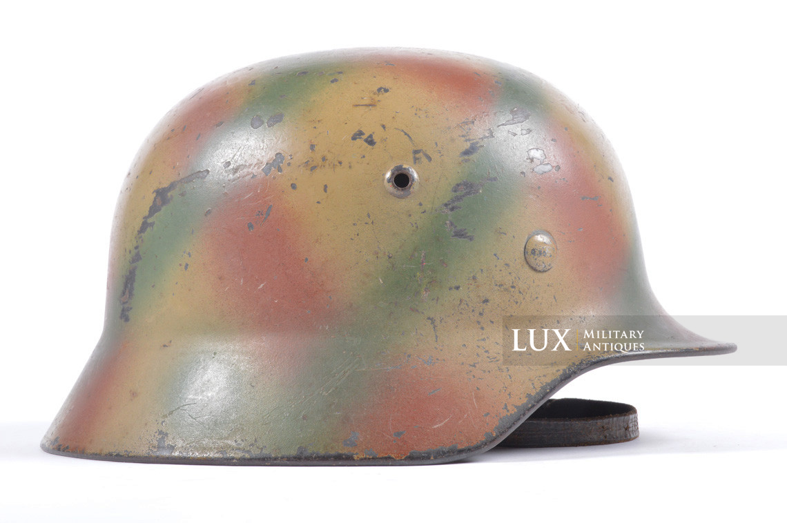 M35 Luftwaffe three tone Normandy spray camouflage helmet - photo 6
