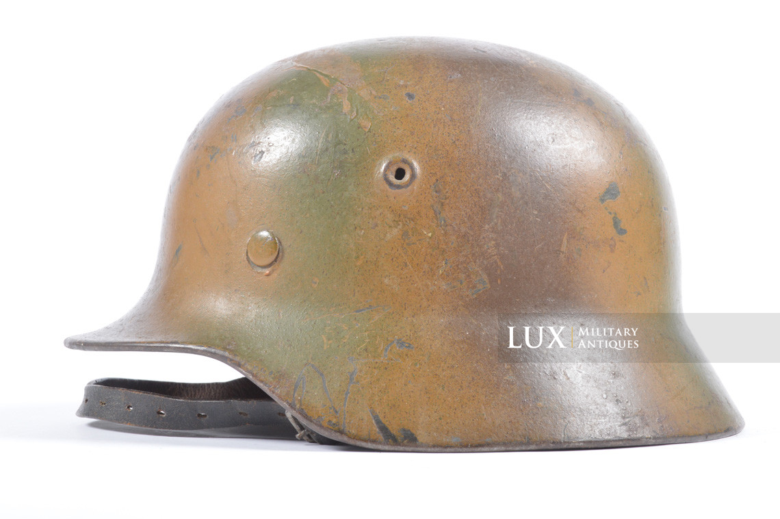 M40 Heer three tone spray camouflage helmet, « Normandy » - photo 4