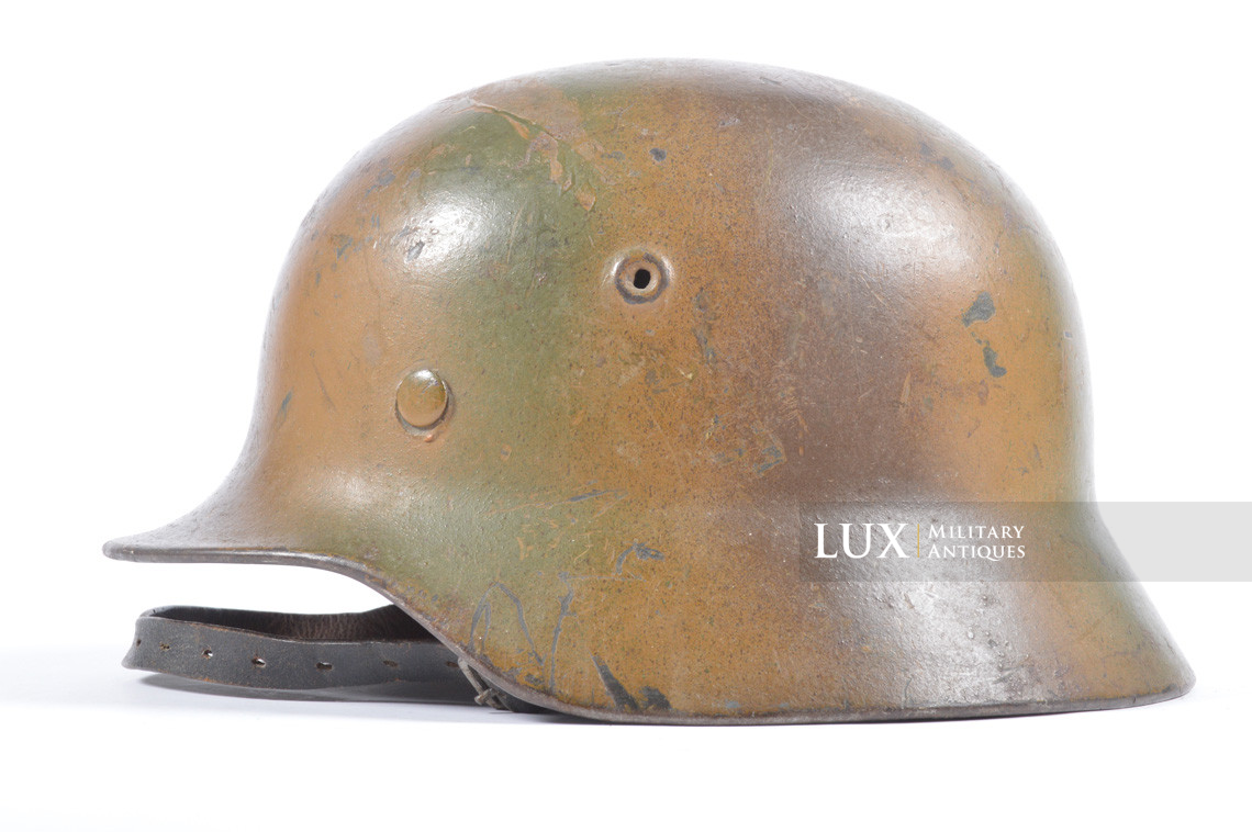 M40 Heer three tone spray camouflage helmet, « Normandy » - photo 4