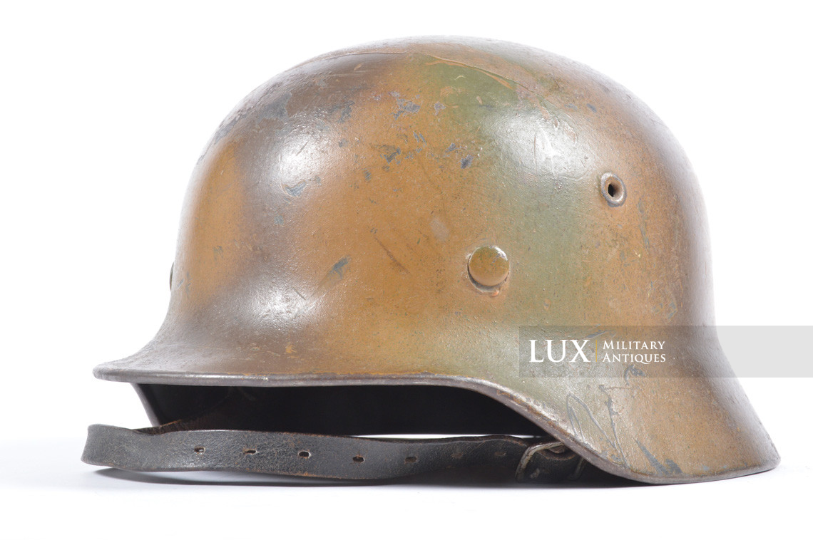 M40 Heer three tone spray camouflage helmet, « Normandy » - photo 7